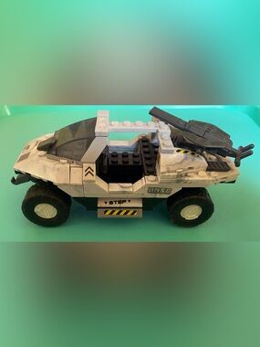 Mega Bloks Halo UNSC Arctic Rocket Warthog Vehicle Only - Set 96805
